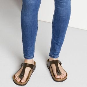 Birkenstock Gizah Golden Brown sandal size 37